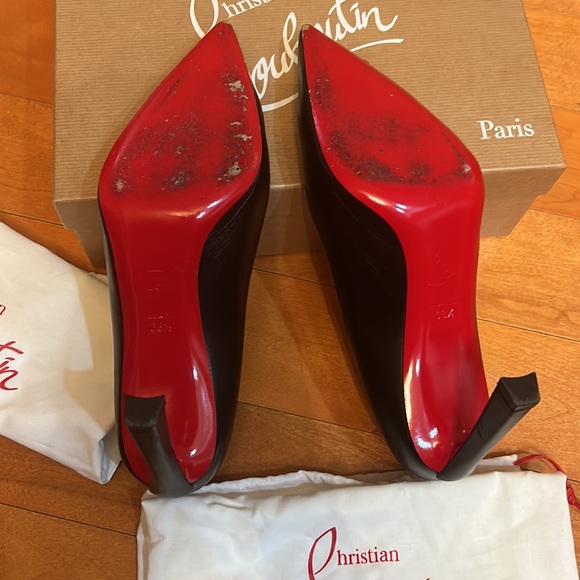 Condora red sold pumps size 38.5 Christian louboutin - Picture 9 of 9